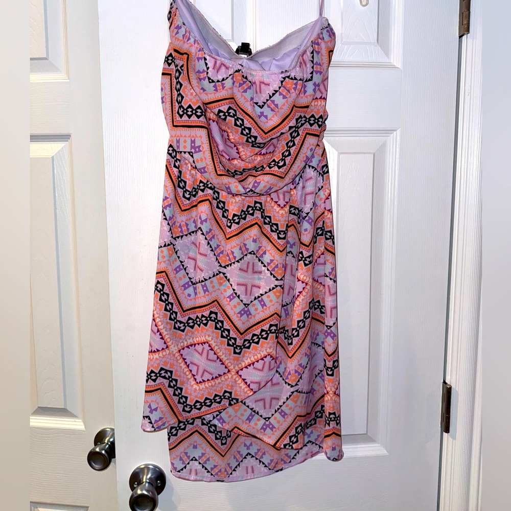 Express AS strapless dress